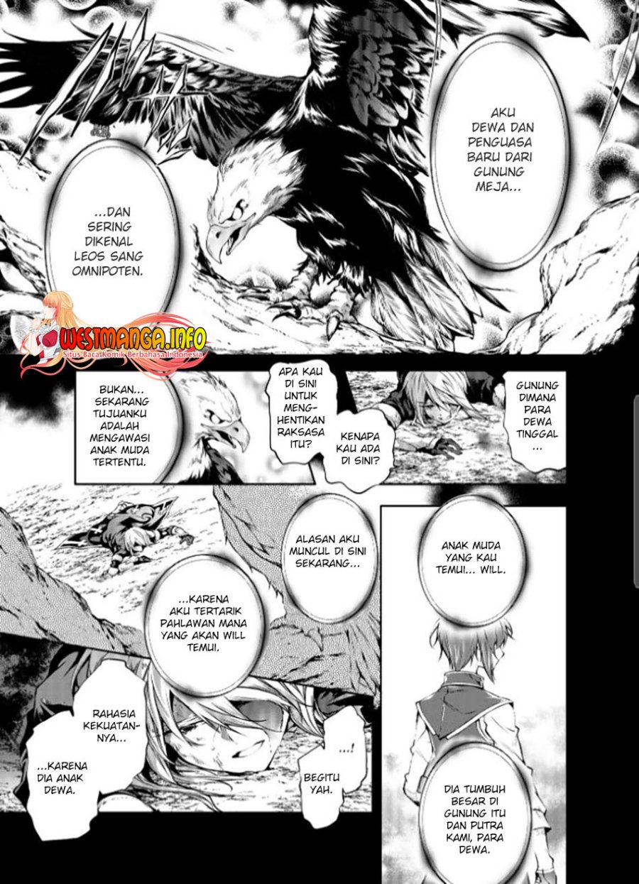 Kamigami ni Sodaterare Shimo no, Saikyou to Naru chapter 25
